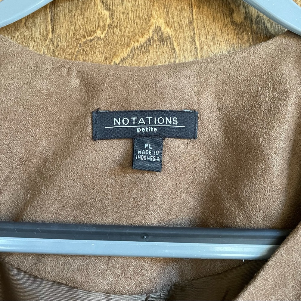 Notations Suede Jacket - image 3